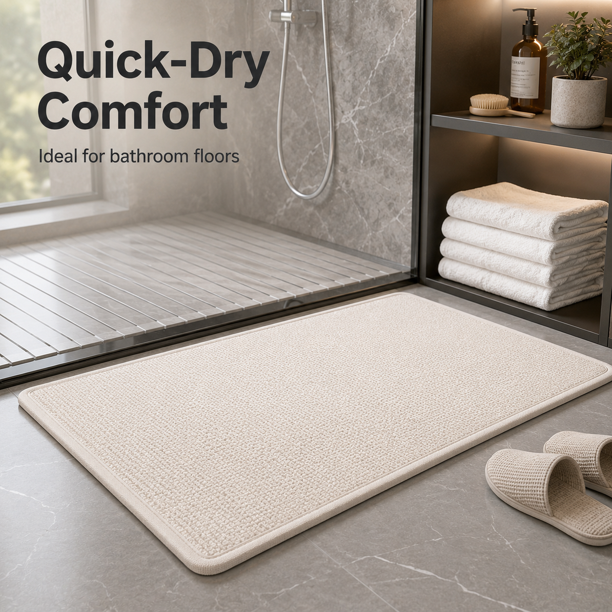 🐾 Cozy Soft Dirt-Trapper Indoor Mat