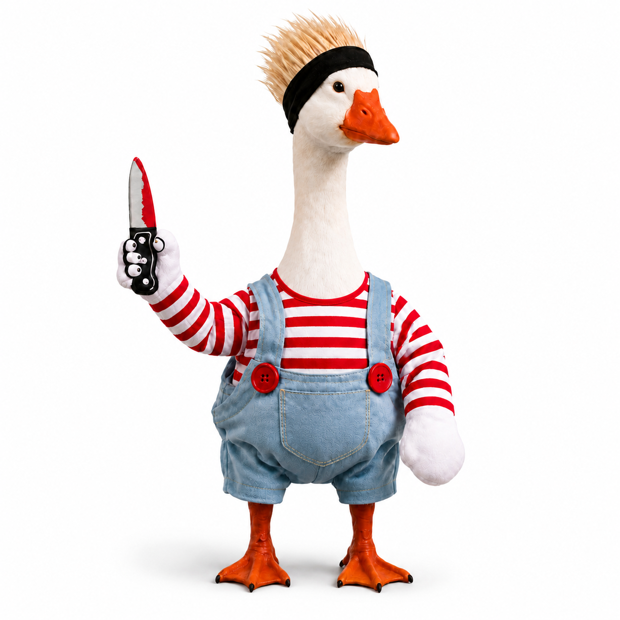🎃🦆 The Coolest Porch Goose On The Block This Halloween!