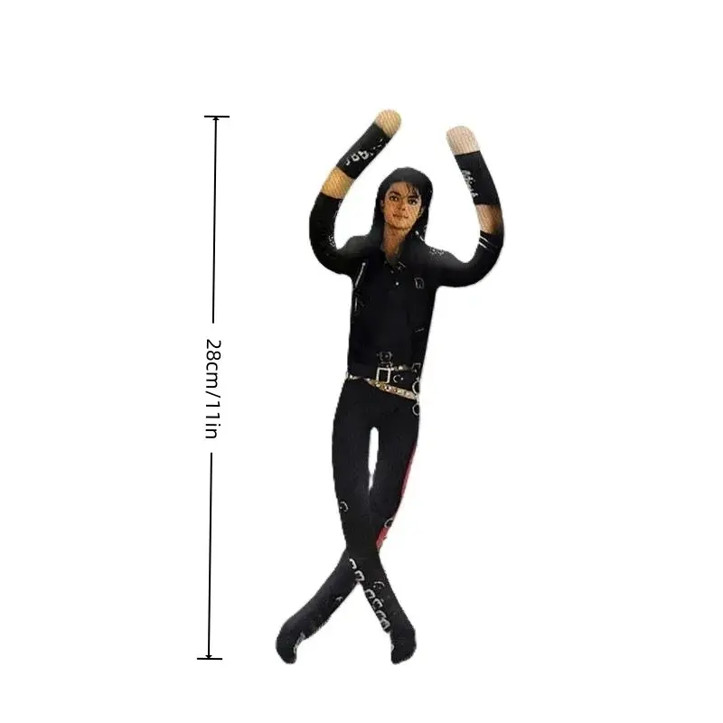 🧸 Poseable Abstract Plush Figure Doll Bendable Skeleton Desk Decor Toy 🎨