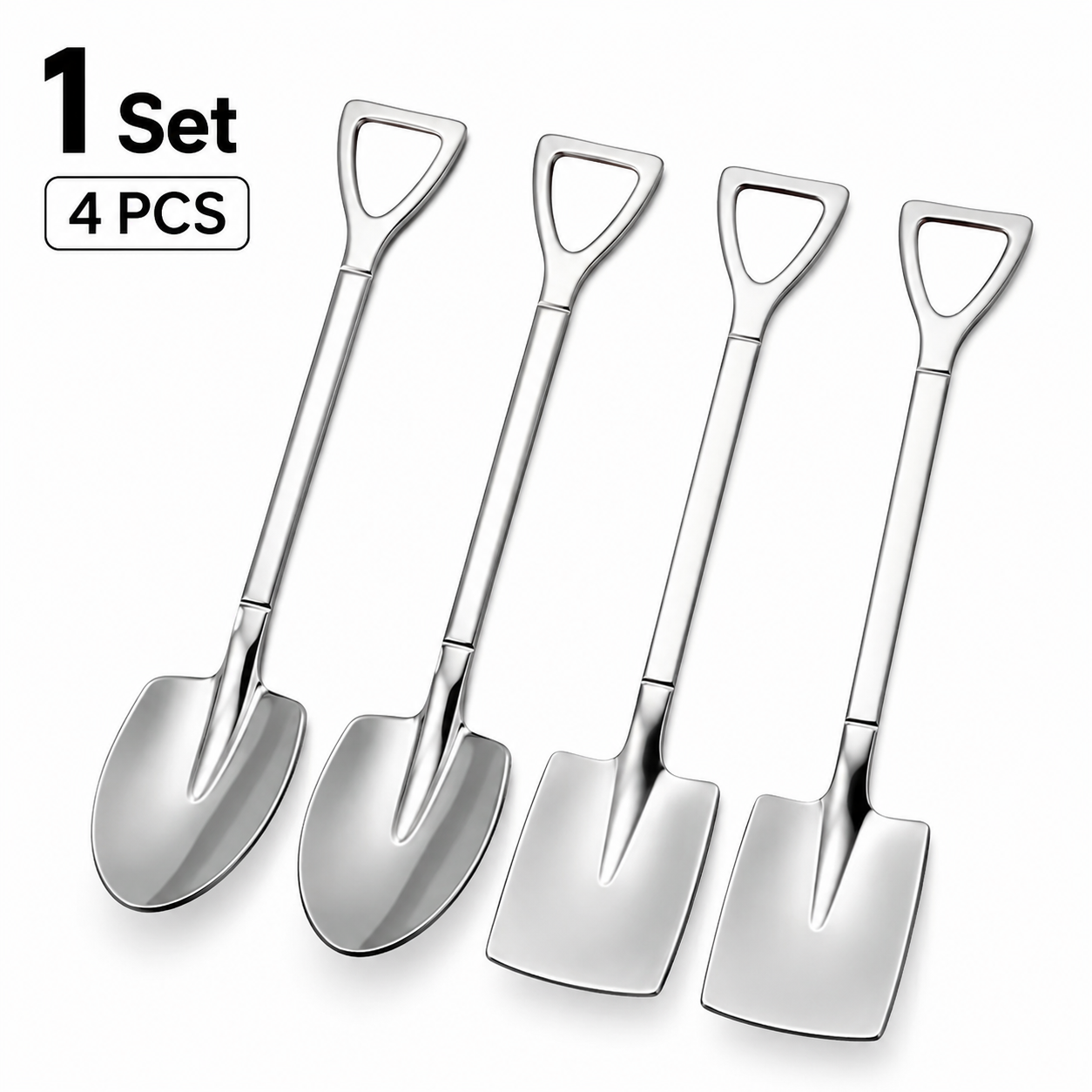 🍨Creative Shovel-Shaped Stainless Steel Spoon 🍨✨