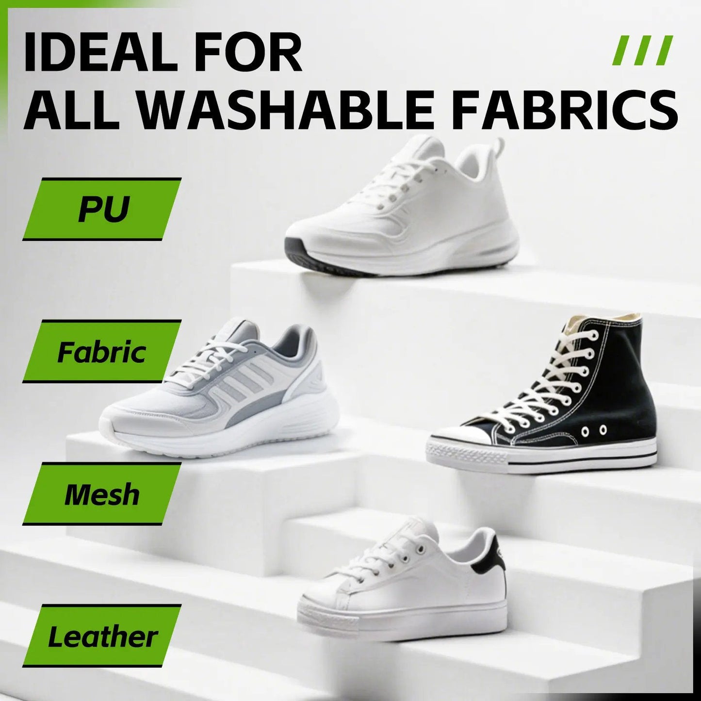 👟 Foam Shoe Cleaning Kit – Sneaker Cleaner With Brush & Microfiber Towel ✨