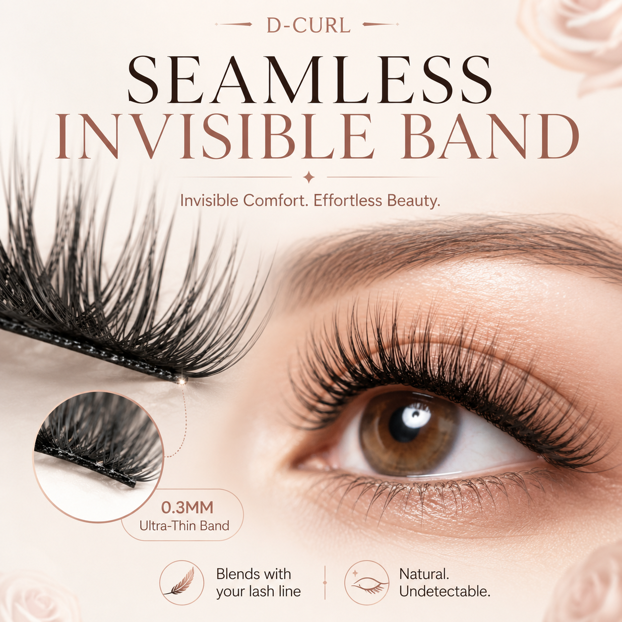 🔥LAST DAY 55% OFF🔥Invisible Lash Kit - 24H Waterproof & Natural Look