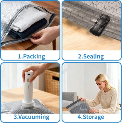 ✈️49% OFF TODAY🧳 Travel Vacuum Storage Bags with Electric Pump
