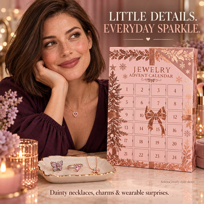 🎄 24-Day Jewelry Advent Calendar — A Little Sparkle Behind Every Door ✨🎁