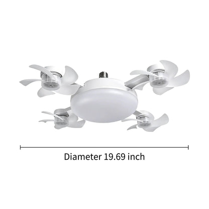 💥 55% OFF | Last Day ⏰ 🌬️ 2-in-1 Silent Ceiling Fan Light – Remote Control LED Fan with Foldable Blades & Timer 💡