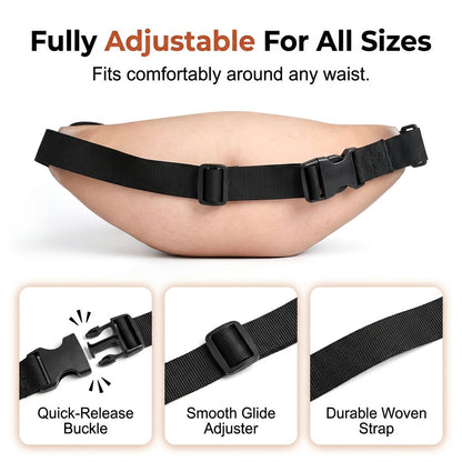 😂 3D Beer Belly Fanny Pack – Funny Waist Bag & Gag Gift 🎁