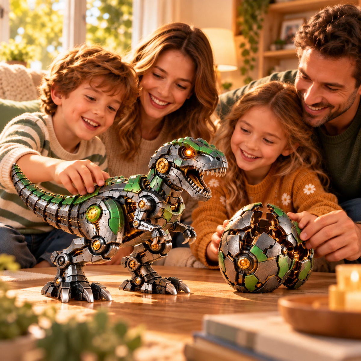 🦖🔥 Mechanical T-Rex Egg – From Mysterious Egg to Mighty Robotic Dinosaur! 🥚⚙️✨