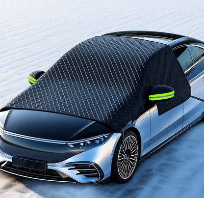 🚗 Magnetic Windshield Cover – All-Season Sun, Snow & Frost Protector for Cars, SUVs & Trucks