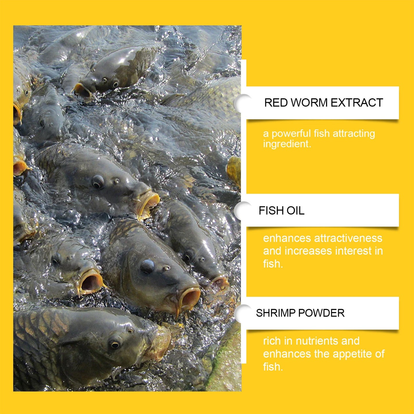 🎣 Concentrated Fish Attractant Liquid – 🐟Fast-Acting Red Worm Formula