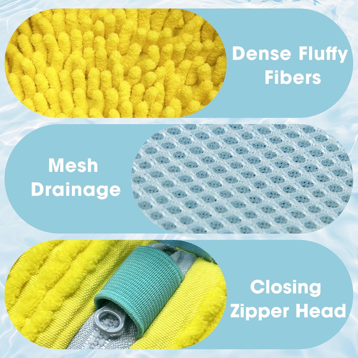 Laundry Shoe Bag with an Upgraded Zipper