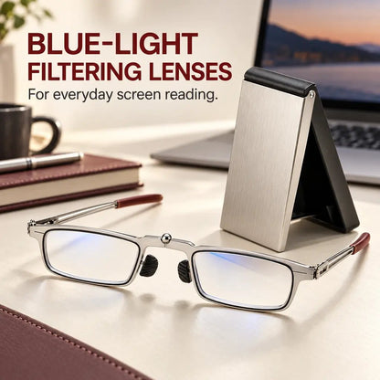 👓 Pocket-Sized Reading Glasses – Foldable, Compact & Easy to Carry