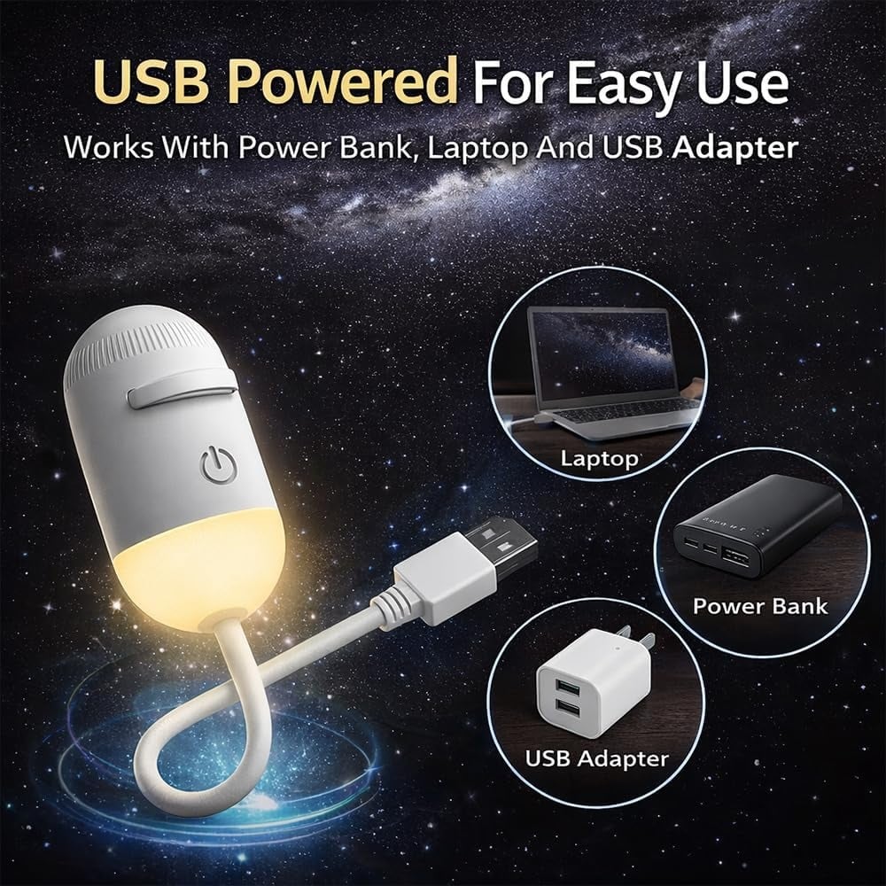 🔥Galaxy Projector 2-in-1 Starry Sky Projector & Night Light USB Galaxy Projector Night Light