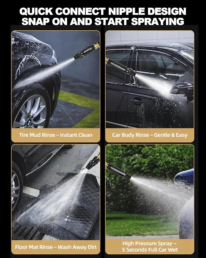 🔥Last Day 55% OFF🔥 High-Pressure Water Gun for Car Wash & Garden Care