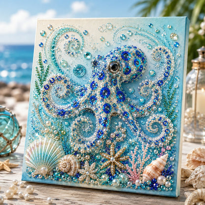 🔥Limited time 70% OFF - 🌊✨ Ocean Theme Pearl Art DIY Kit – Relaxing DIY Craft to Create Stunning Coastal Artwork (📦Buy 2 Free Shipping)