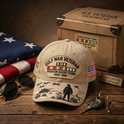 🇺🇸 Vietnam Veteran Tribute Cap | Service Honor Sacrifice Hat