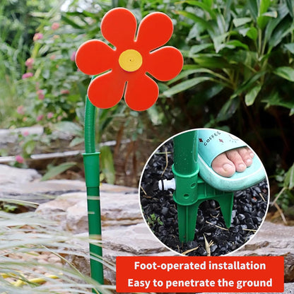 💦Crazy Dancing Daisy Garden Sprinkler Toy for Lawn Irrigation & Dog Fun 🌻💦