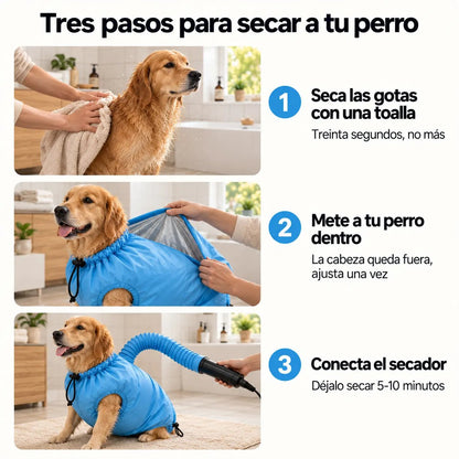 Pet drying bag product photo 4