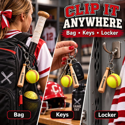 Softball Girl Advent Calendar, Unbox 24 Mini Softball Gear & Figurines, Desktop Decor For Softball Lovers