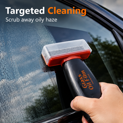 New Glass Film Remover: Cleaning Solution with Coating Remover Paste and Sponge Brush