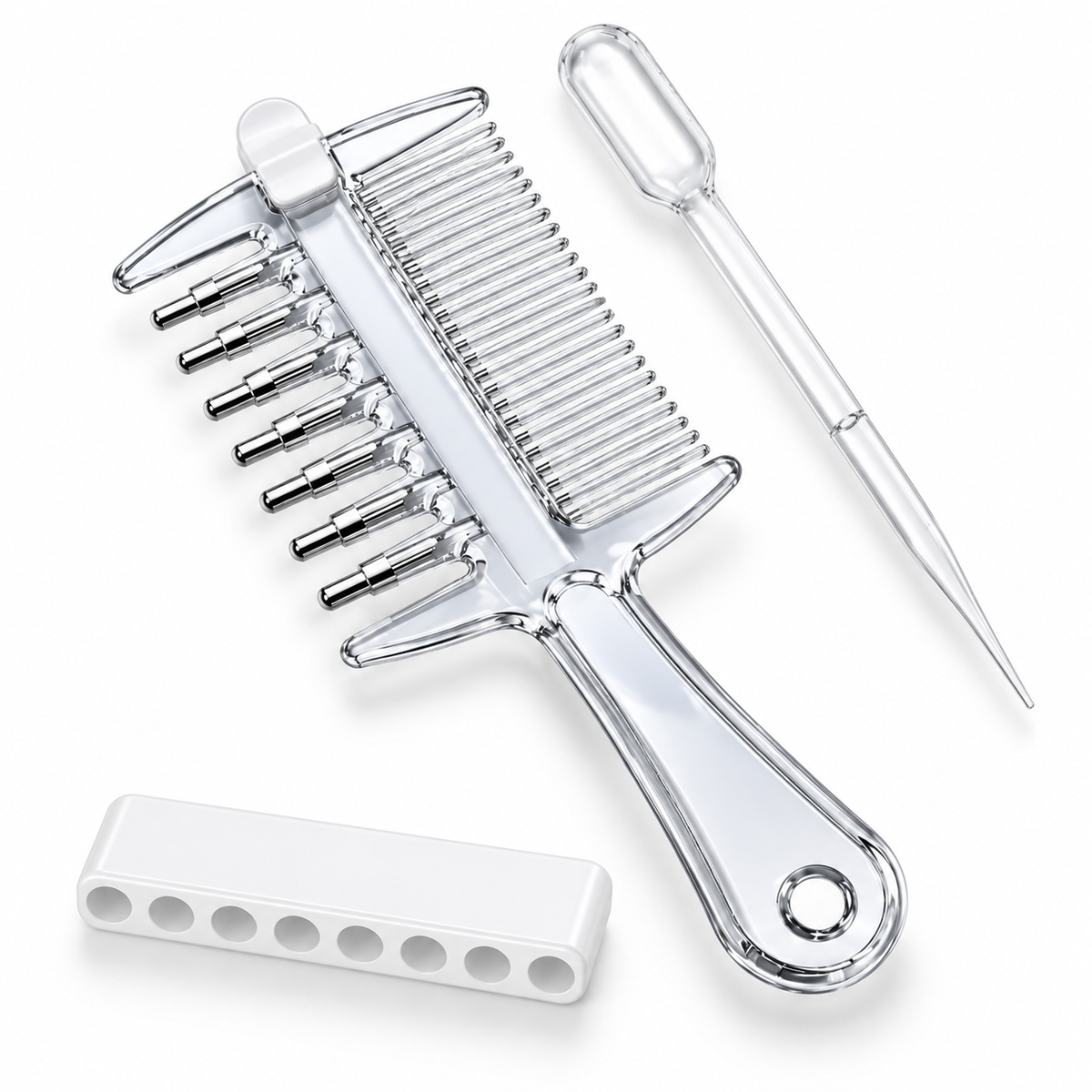 Scalp Liquid Applicator Comb, Refillable Hair Root Oil Massage Comb for Hair Care Treatment( Only Comb)