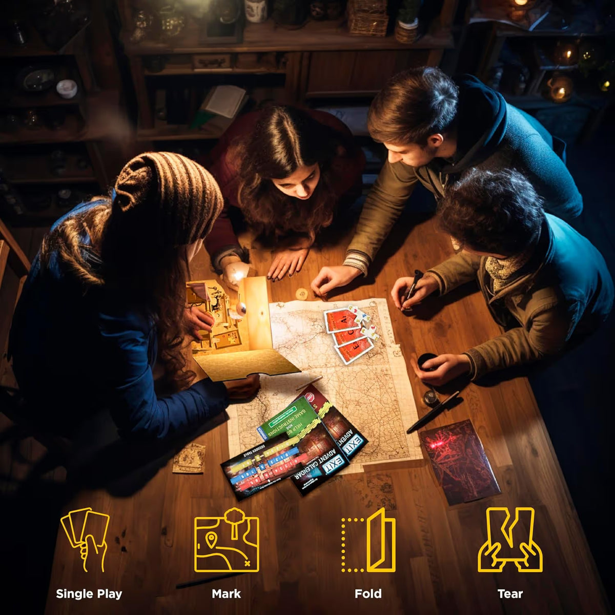 🎄 EXIT The Game 24-Day Christmas Workshop Escape Room Advent Calendar 🔐
