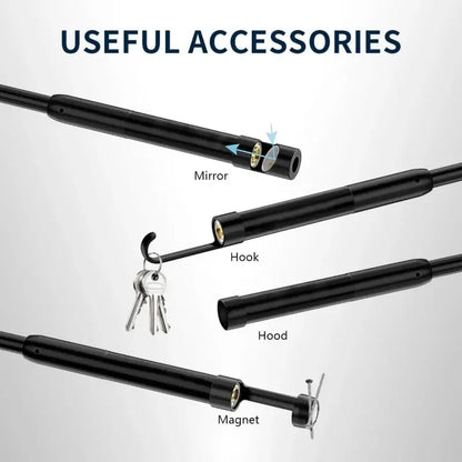 🔍 1920P HD Endoscope Camera 8mm Ultra Slim Probe IP67 Waterproof Borescope 🛠️