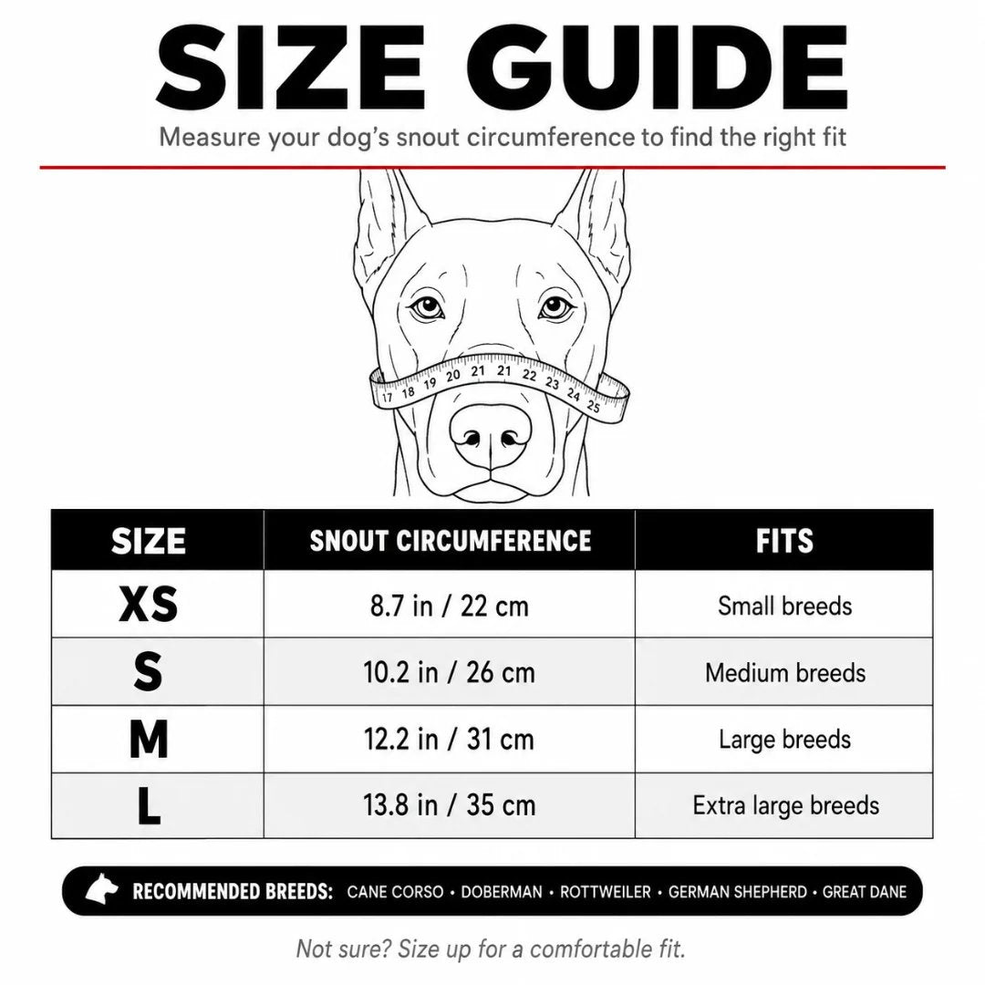 🎃 Early Halloween Sale 50% Off 🔥 Hell Hound Monster Dog Muzzle
