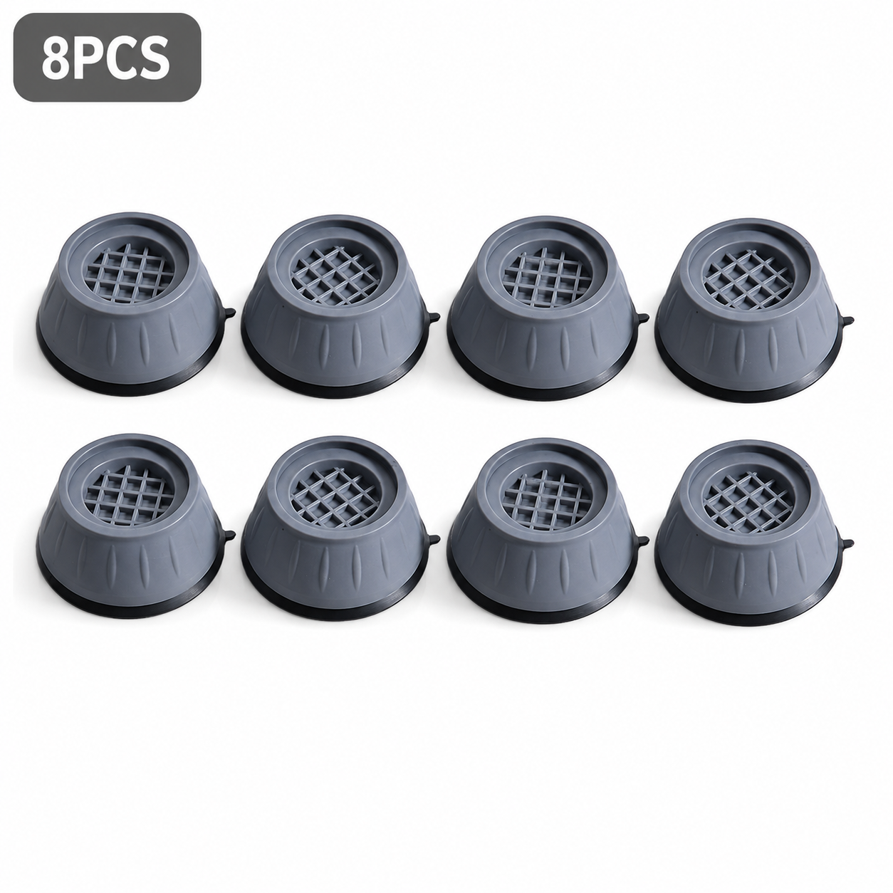 🌟 Anti-Vibration Appliance Foot Pads – Lift, Stabilize & Protect Your Floors