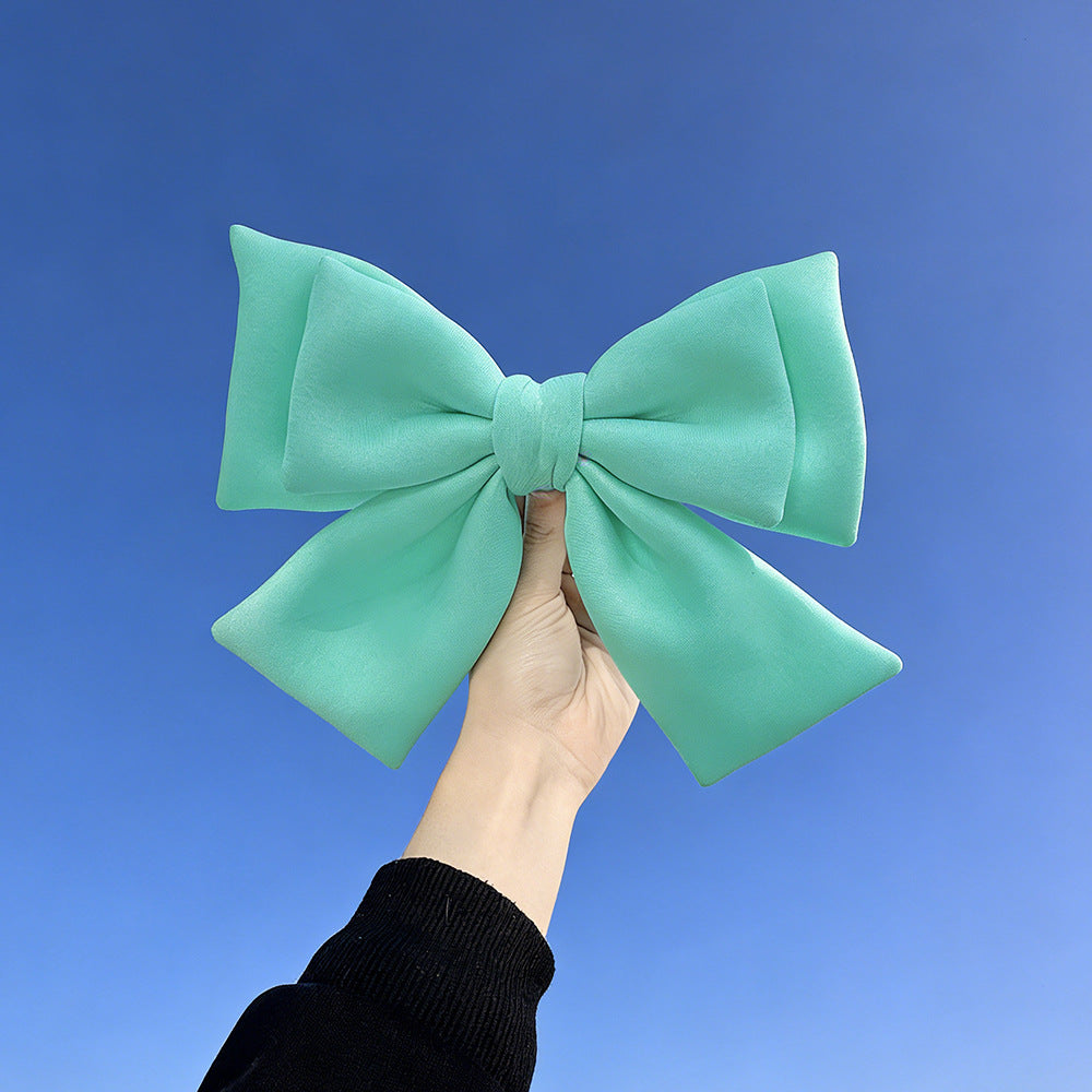 🎀 3D Oversized Pink Bow Car Exterior Decoration Sticker 🚗