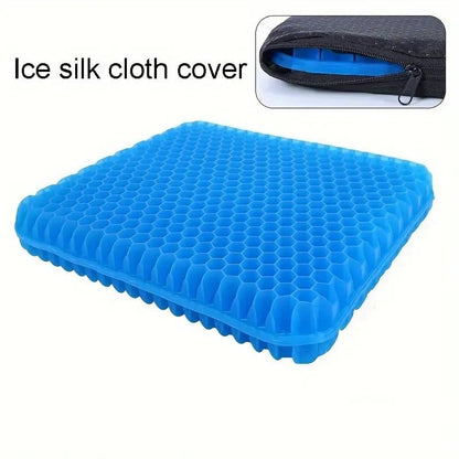 ✨ 🪑 Double-Layer Gel Seat Cushion | Cooling Pressure Relief