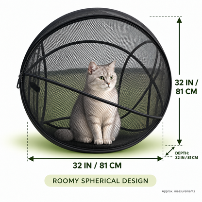 🐱 Pop-Up Cat Playpen 🌿 Fresh Air, Safe Space, Happy Cat