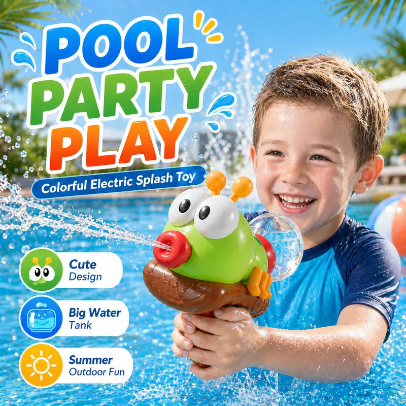 💦One-Touch Electric Water Blaster – The Ultimate Summer Fun Toy ☀️