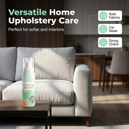 📍🔥Limited Time Promotion 49% OFF🔥Waterless Carpet Foam Stain Remover with Towel