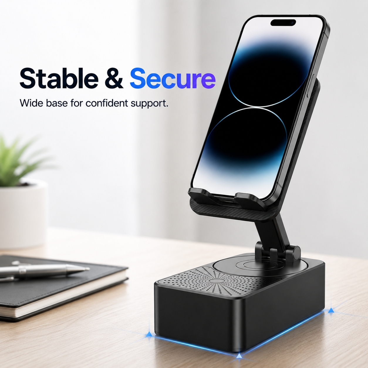 📱 5-in-1 Phone Speaker Stand