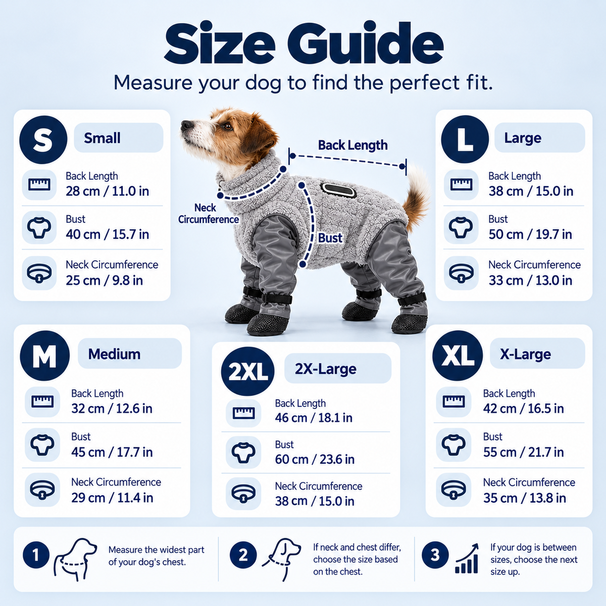 🐾 All-in-One Dog Paw & Leg Protection Suit – Fleece Body, Grip Soles & Leash Ring