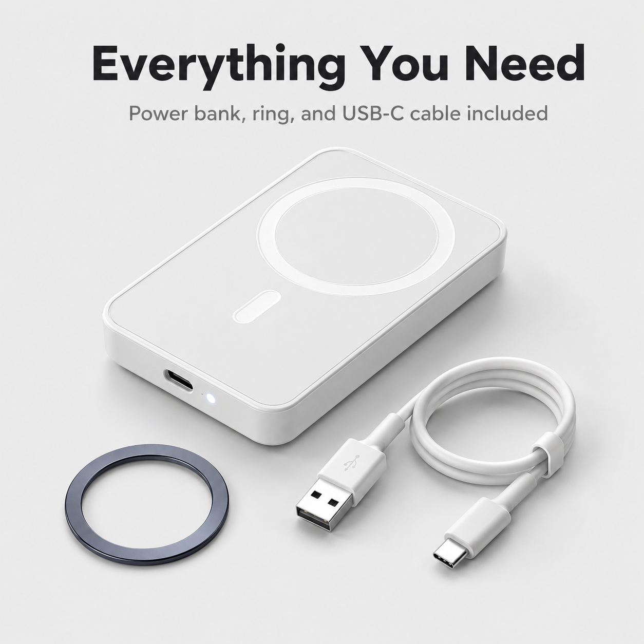 ⚡ Snap & Charge Power Bank