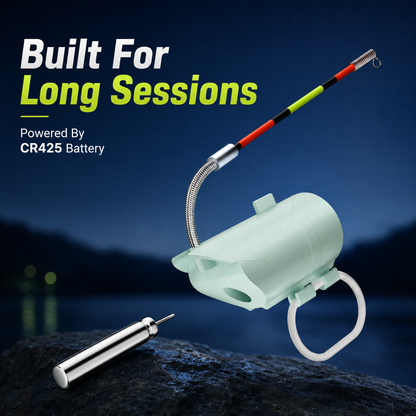 🚨 Never Miss A Strike — Smart LED Fishing Bite Alarm (Dual Sound & Visual Alert) 🎣