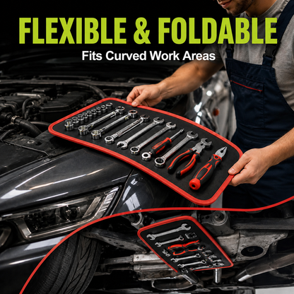 🔥 Father’s Day Magnetic Tool Mat – Keep Screws Sockets & Tools Locked in Place
