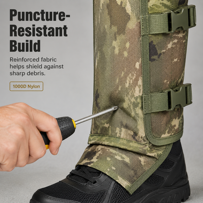 🐍 Snake Guard Leg Gaiters – Heavy-Duty Outdoor Protection