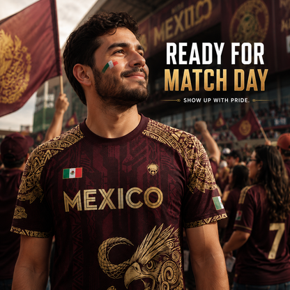 ⚽ Mexico Soccer Jersey 🦅 Premium Mexican Pride Fan Shirt