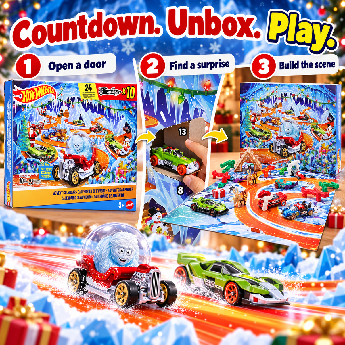 24-Day Christmas Racing Advent Calendar