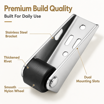 🔥 50K+ Sold! Mini Caster Wheels – Fix Sagging Doors & Move Furniture Easily ✨