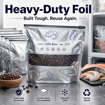 🥩 Premium Thickened Stand-Up Food Bags