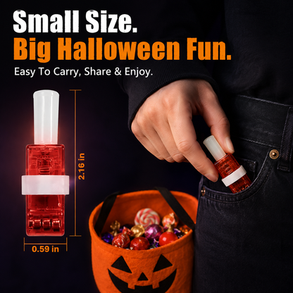 🎃 36-Piece Halloween LED Finger Projection Lights Set for Party Favors 👻