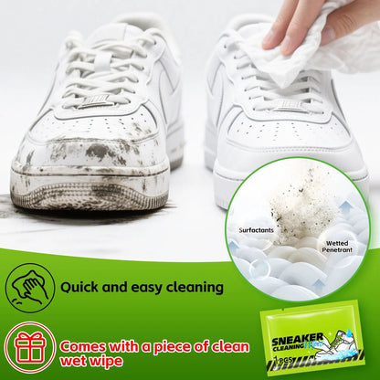 👟 Foam Shoe Cleaning Kit – Sneaker Cleaner With Brush & Microfiber Towel ✨