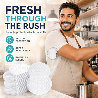 ✨ Invisible Underarm Sweat Pads – Stay Fresh & Dry All Day 💦