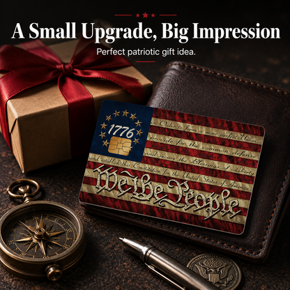 ✨U.S. 250th Anniversary "We the People" Card Sticker 🦅