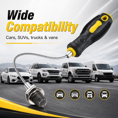 🛠️ Universal Flexible Oil Plug Remover Tool