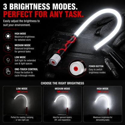🪄 Bendable Ultra-Bright LED Flashlight Stick🪄