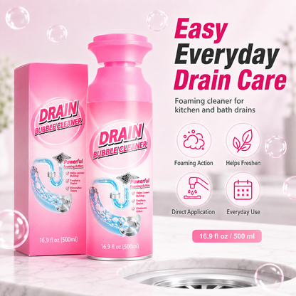 ⚡️ [BUY 1 GET 1 FREE] 🫧 Foaming Pipe Cleaner & Drain Deodorizer – 360° Expanding Sink Foam ✨